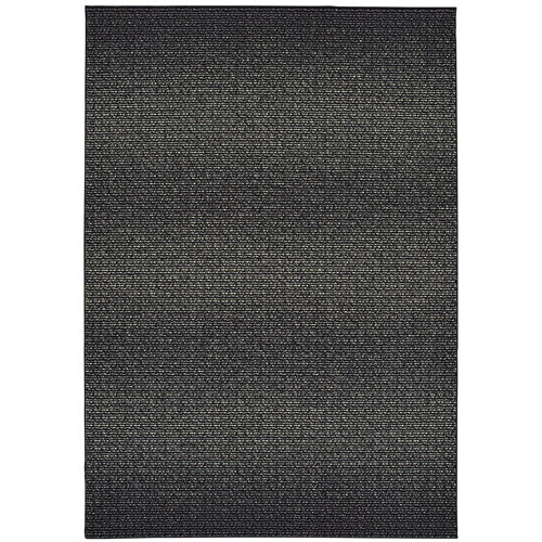 Ebern Designs Kassara Performance Black/ Offwhite Rug & Reviews Wayfair